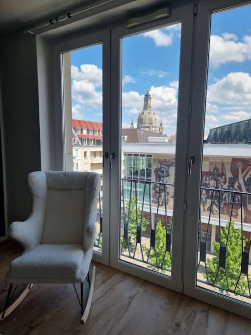 Altstadt-Oase Mit Traumblick Dresden Buitenkant foto